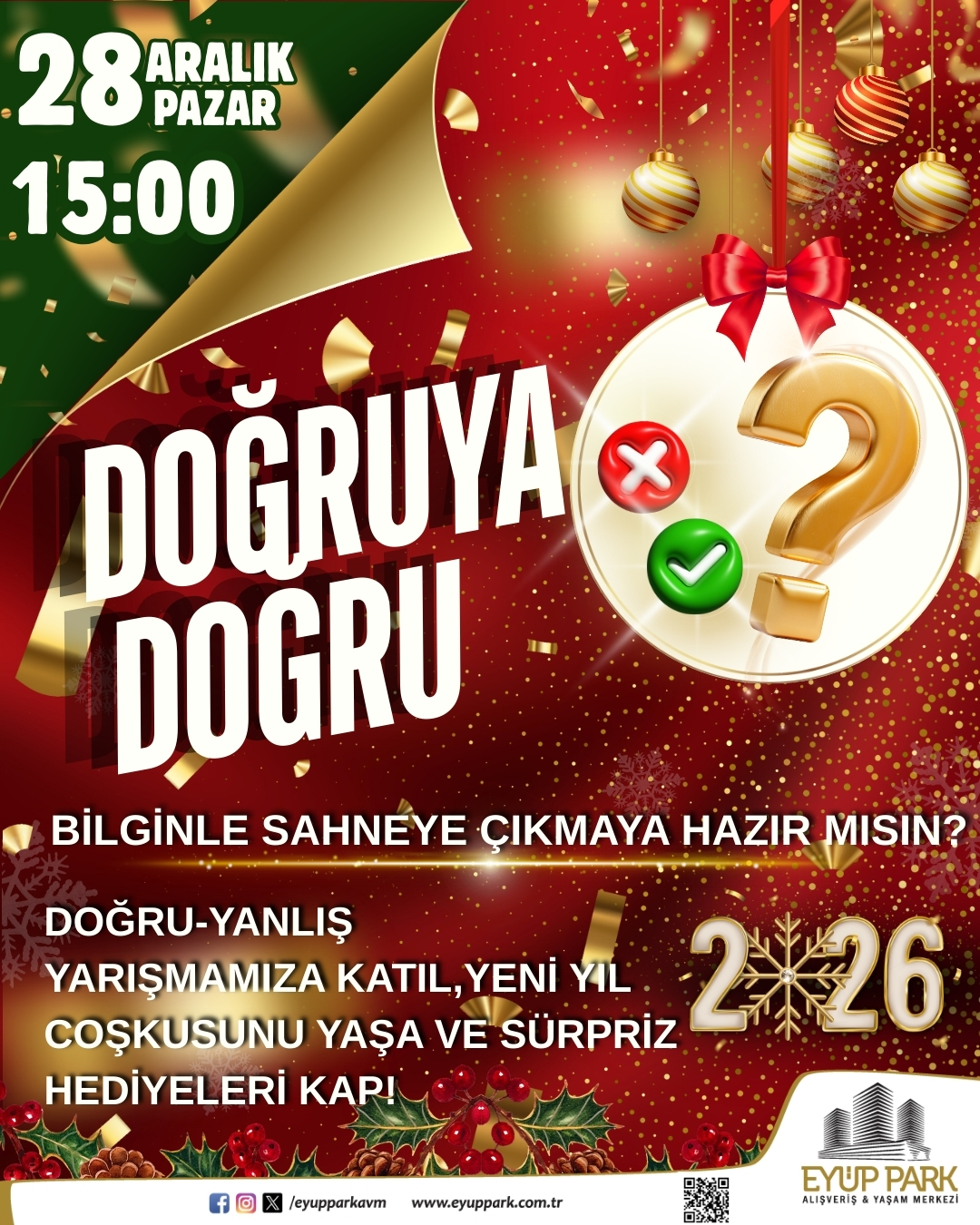 DOĞRUYA DOĞRU YILBAŞI ETKİNLİĞİ